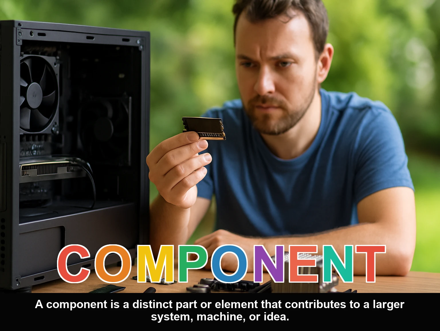 English Illustration for component